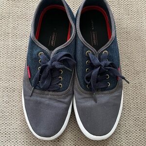 Levi's Men's Navy and Charcoal Sneakers